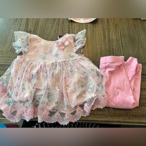 Rare editions butterfly outfit 2T